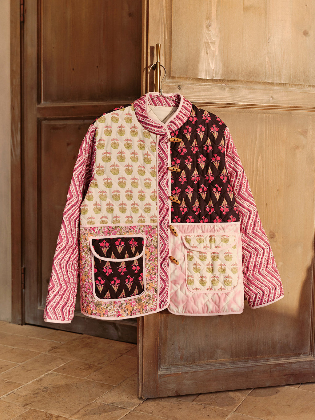 Bohème Floral Winter Coat — Svelte Chic