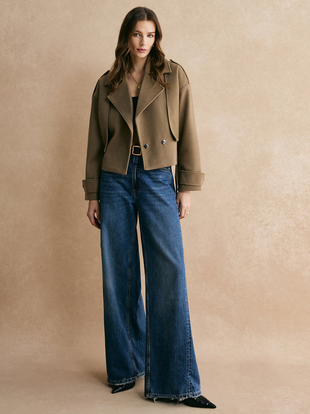 Belted Warm Jacket — Svelte Chic