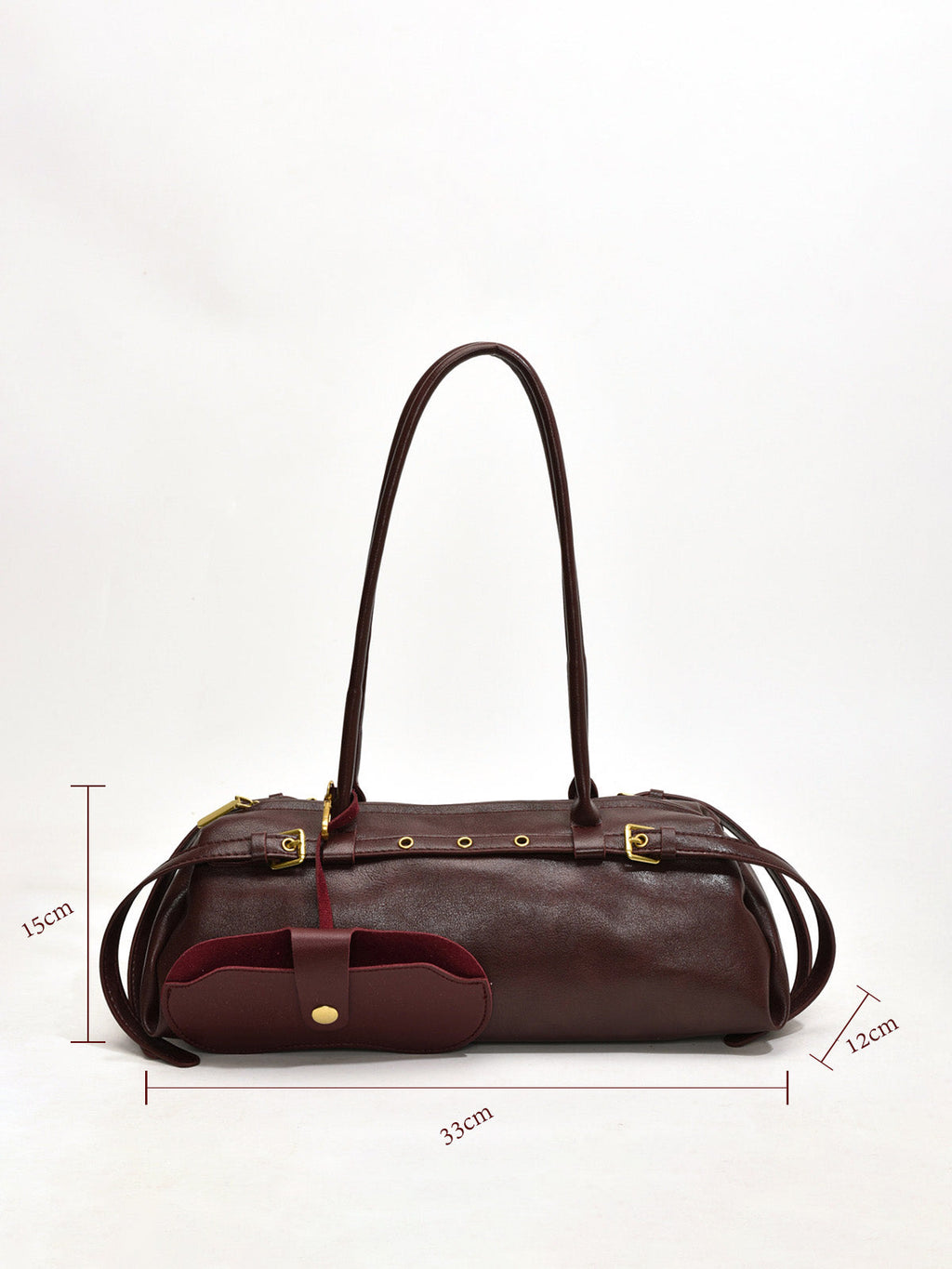 Large Buckle Duffel Bag — Svelte Chic