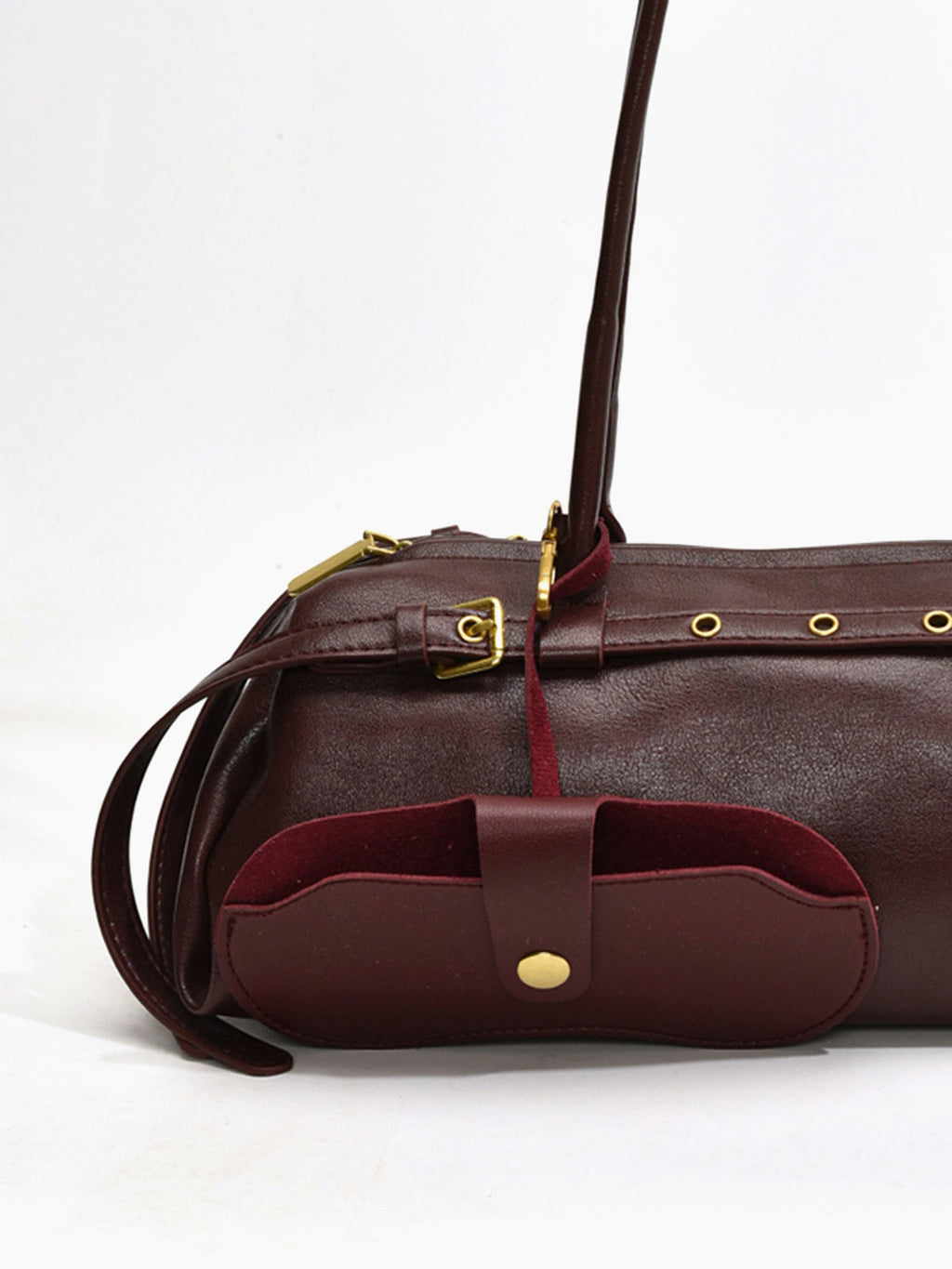 Large Buckle Duffel Bag — Svelte Chic