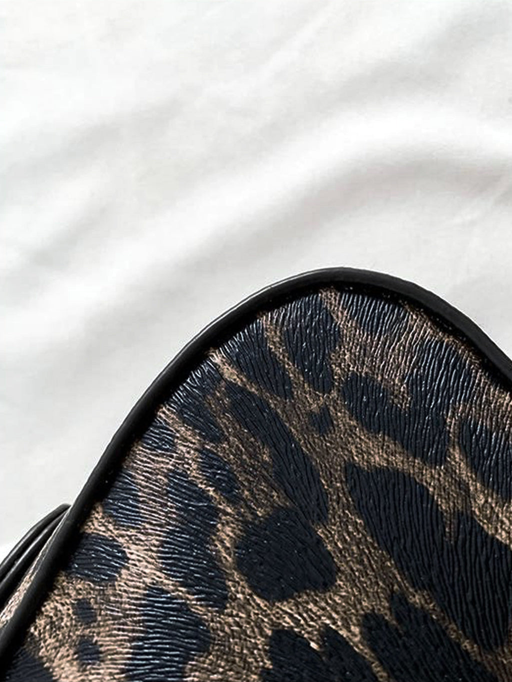 Leopard Print Buckle Flap Underarm Bag — Svelte Chic