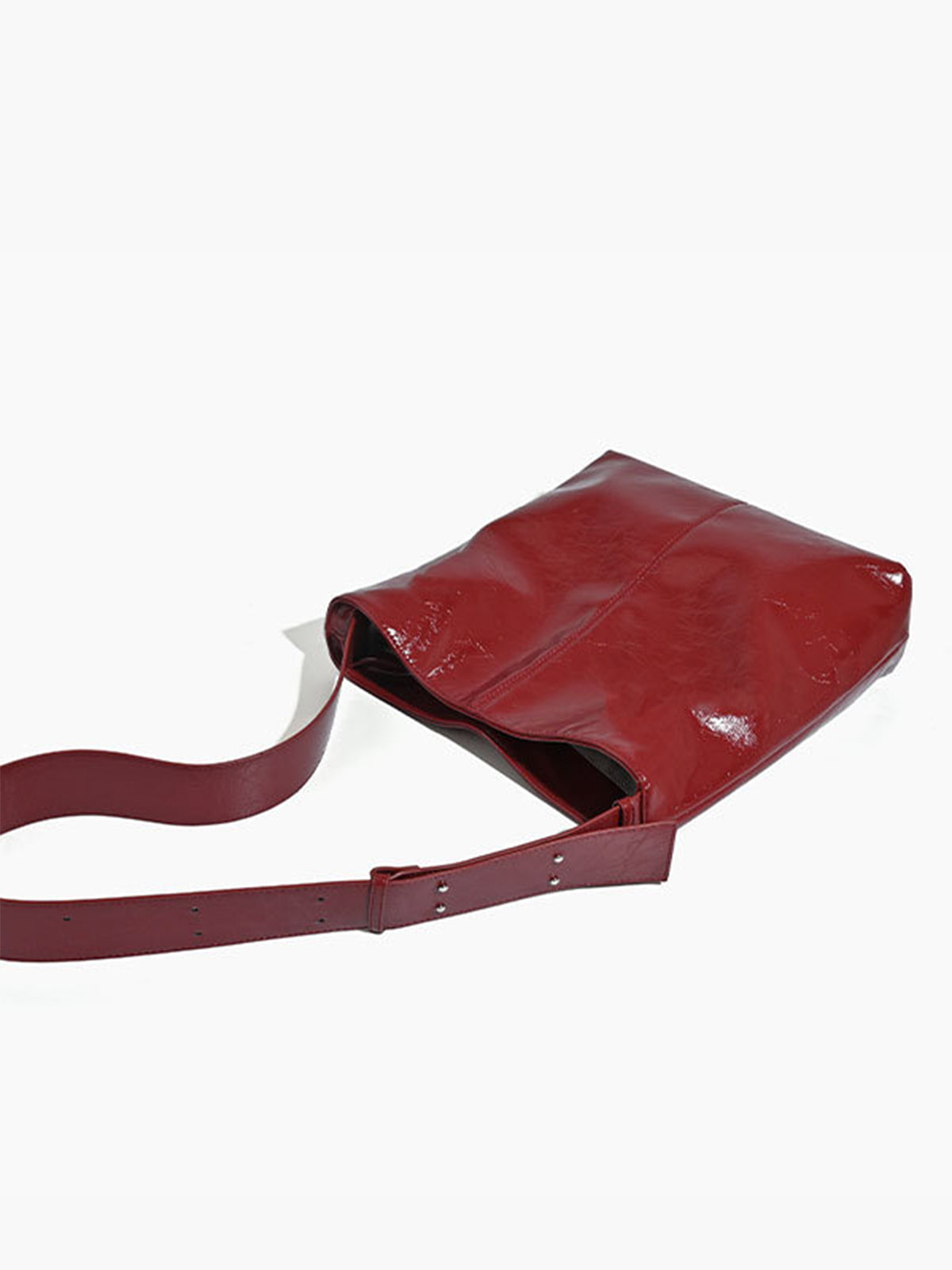 Oversized Tote Bag in Red — Svelte Chic