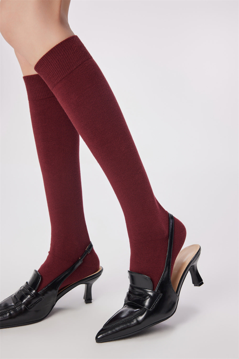 Ribbed Soft Touch Calf Socks — Svelte Chic