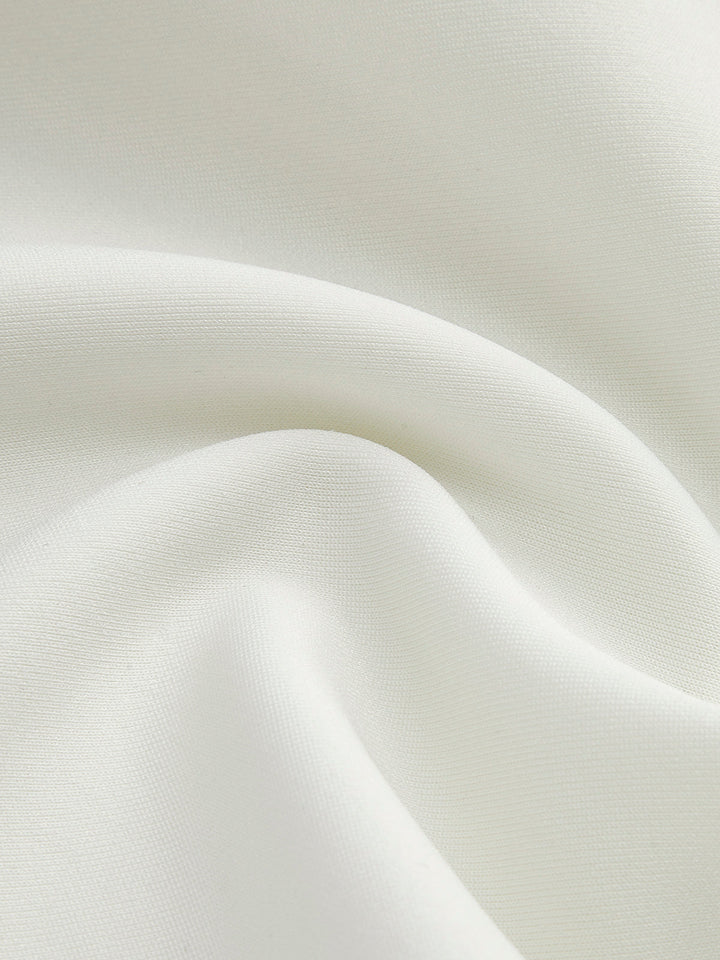 Askılı Dökümlü Kısa Abiye Elbise