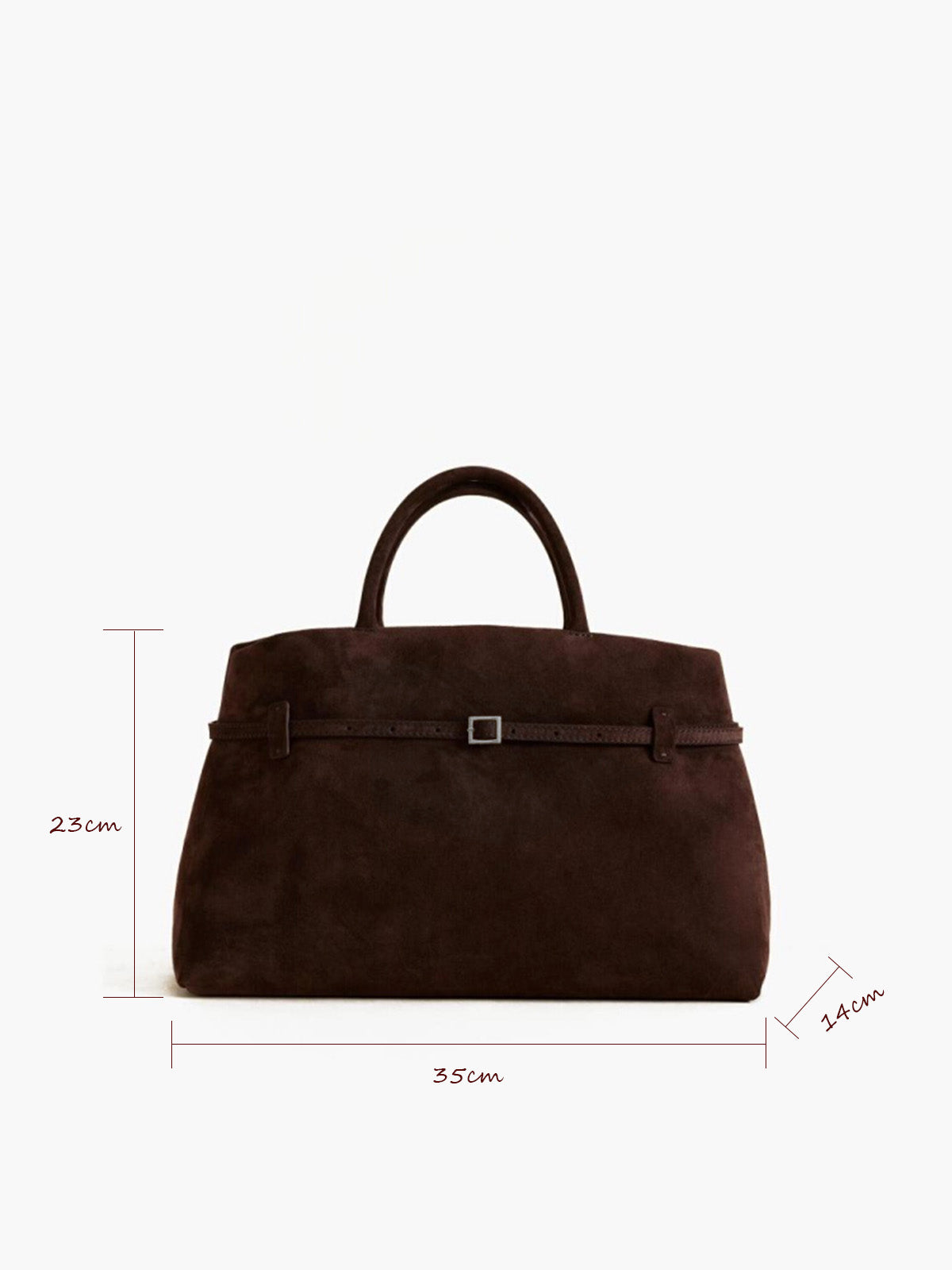 Vintage Buckle Top Handle Bag — Svelte Chic