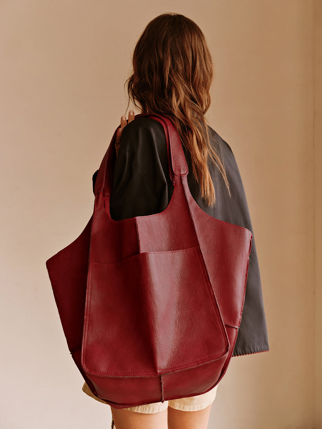 Oversized Compartment Bag — Svelte Chic