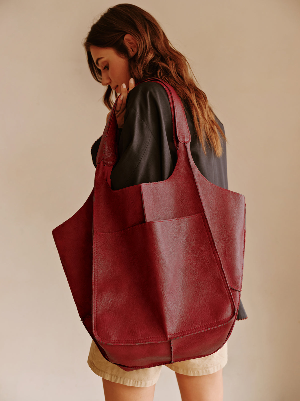 Oversized Compartment Bag — Svelte Chic