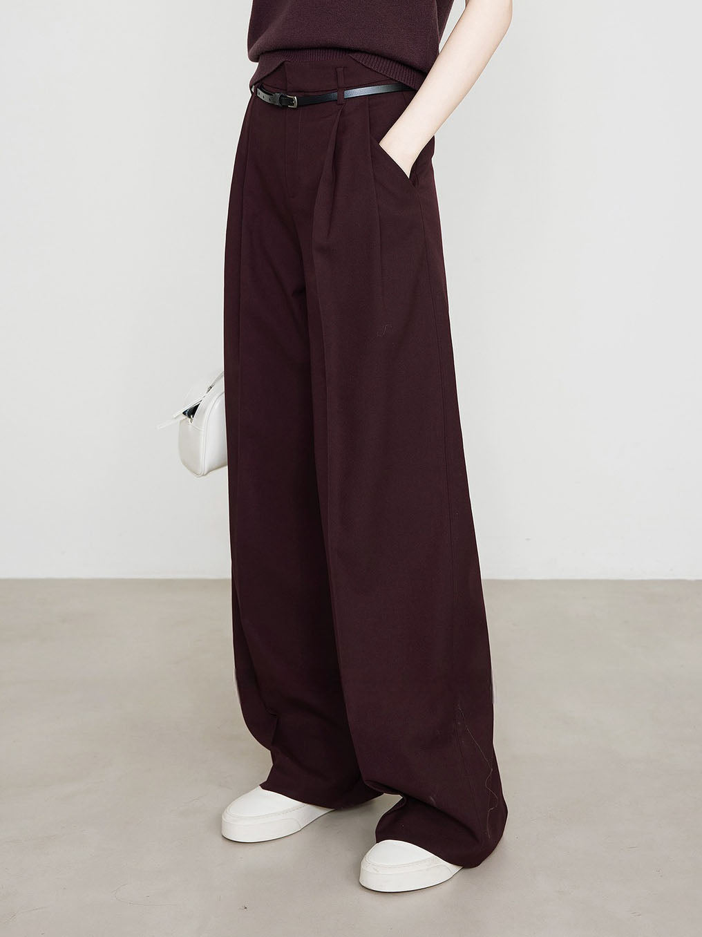 High Waist Pleated Trousers — Svelte Chic