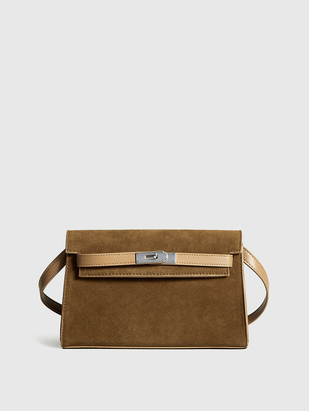 Belted Flap Shoulder Bag — Svelte Chic