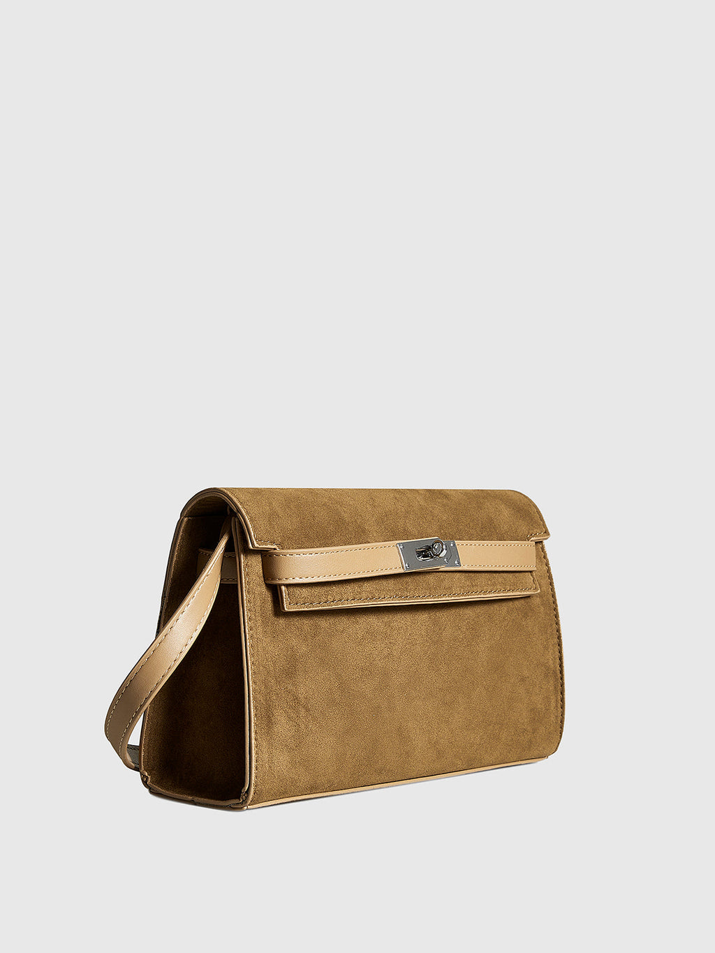 Belted Flap Shoulder Bag — Svelte Chic
