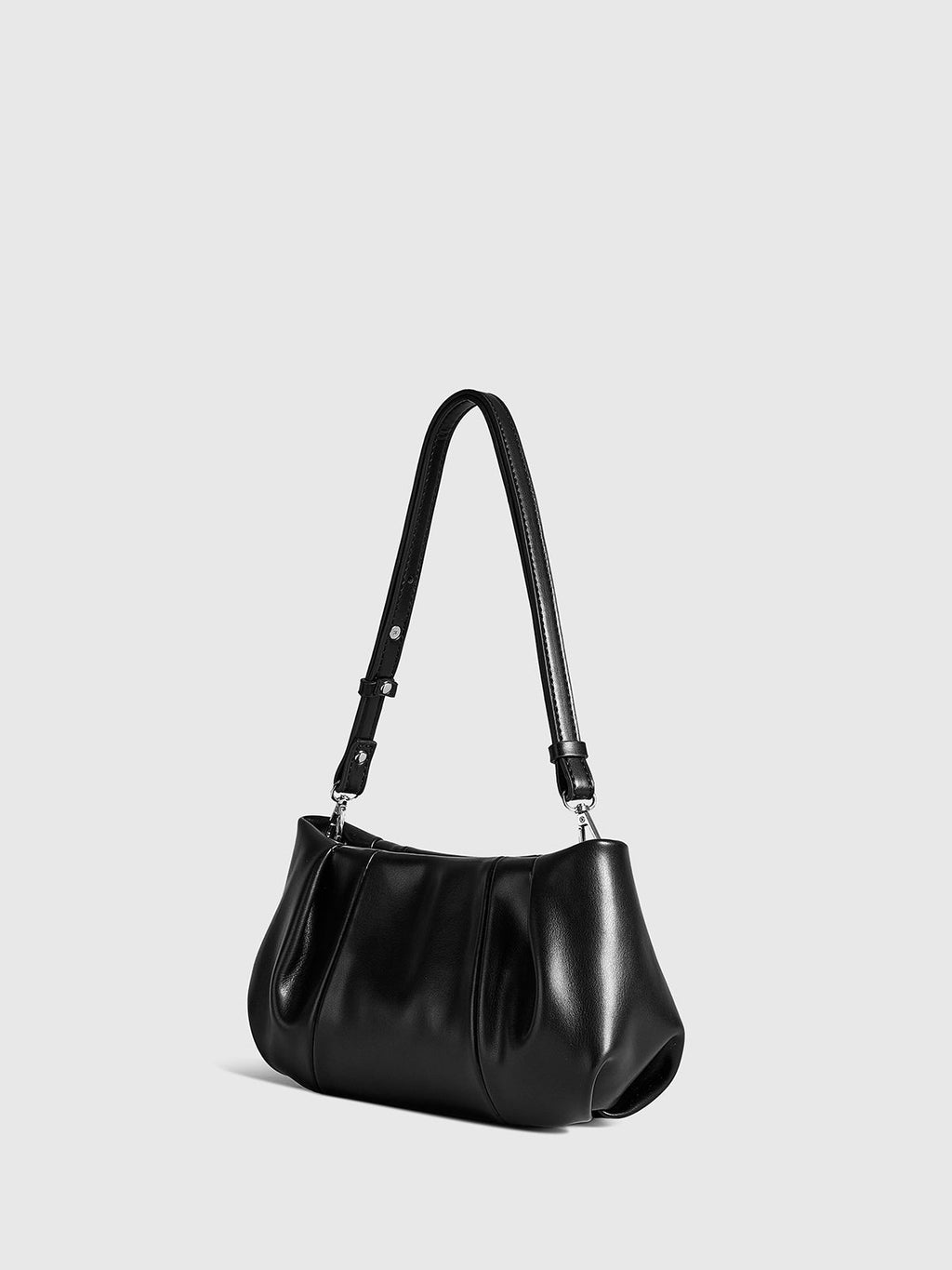 Pleated Cloud Shoulder Bag — Svelte Chic