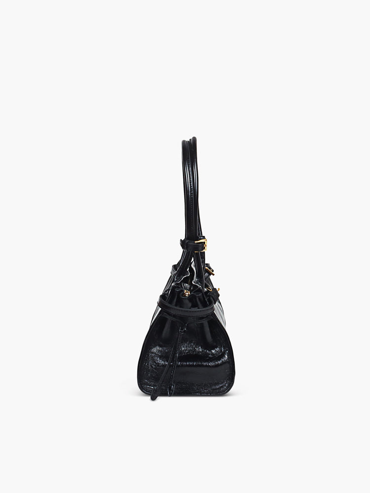 Vintage Belt Detail Soft Bag — Svelte Chic
