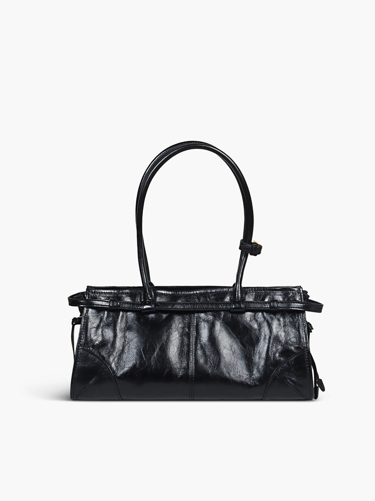 Vintage Belt Detail Soft Bag — Svelte Chic