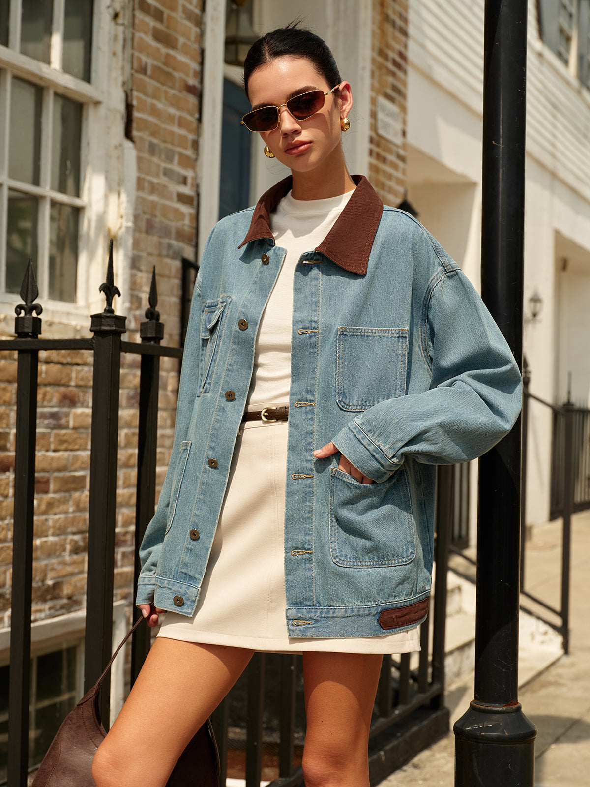 Belted Mini Skirt — Svelte Chic