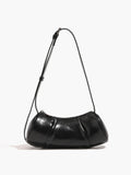Adjustable Strap Pillow Bag in Black — Svelte Chic