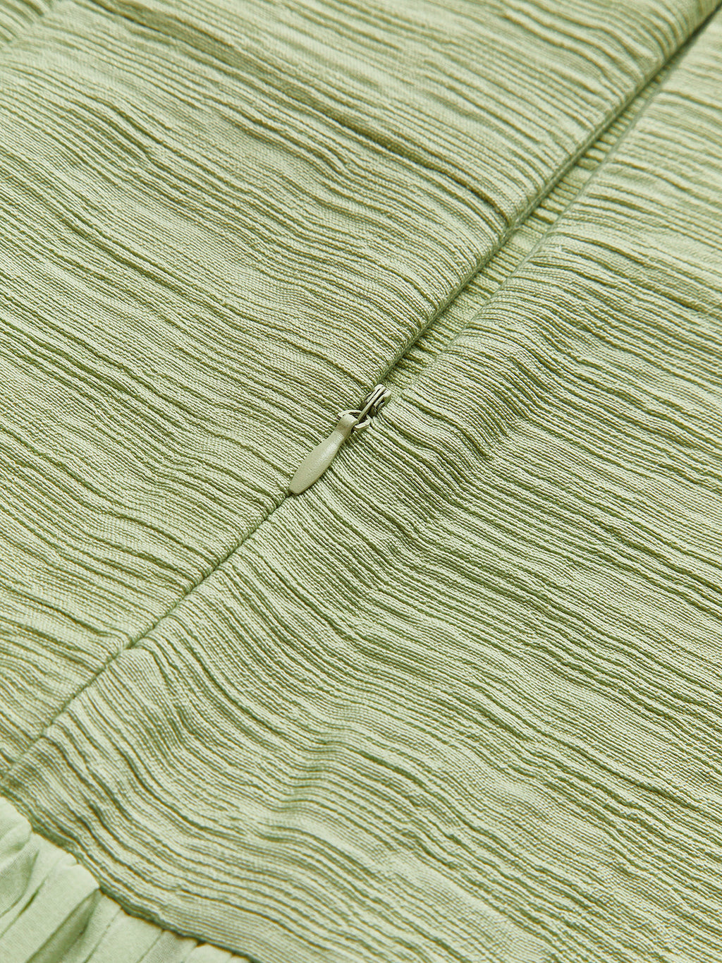 Pleated Zip Midi Dress — Svelte Chic