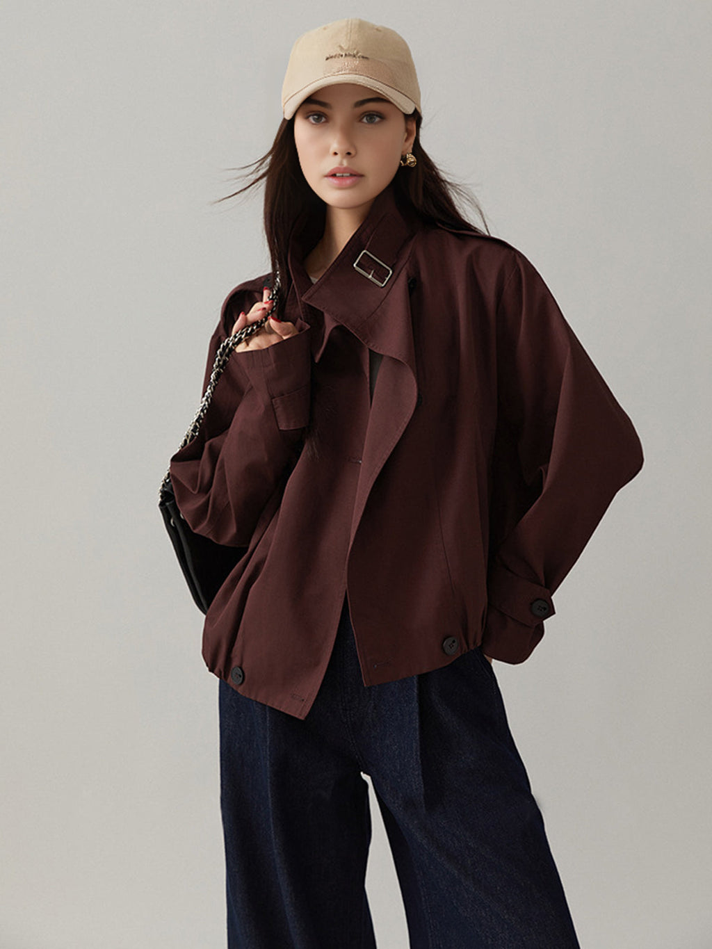 Vintage Loose Trench Coat — Svelte Chic