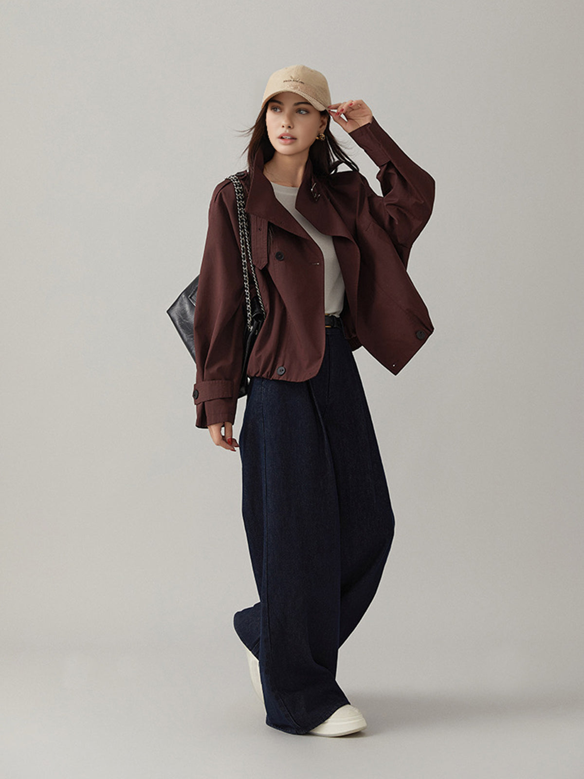 Vintage Loose Trench Coat — Svelte Chic