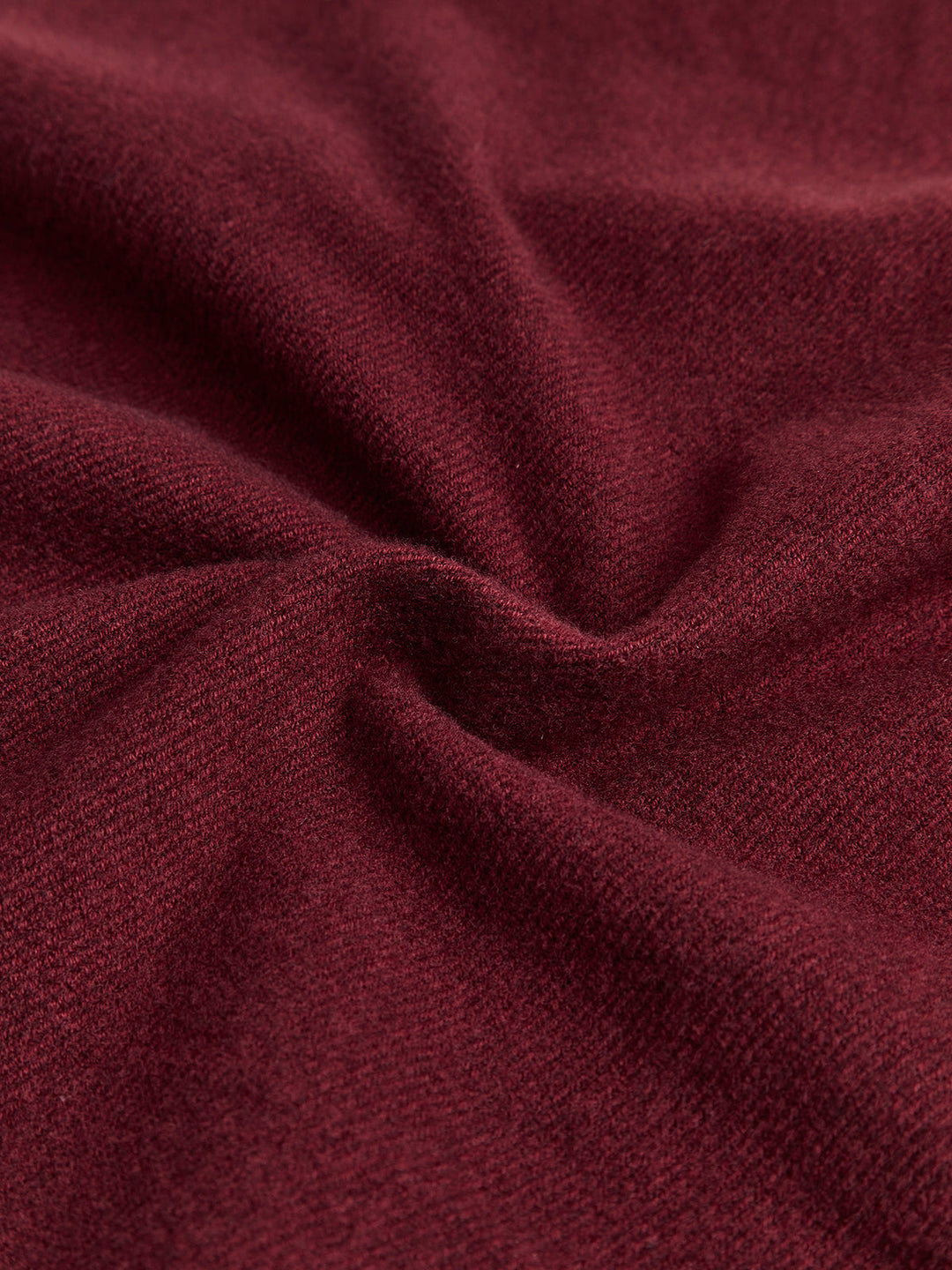 Vintage Düz Fiyonklu Eşarp