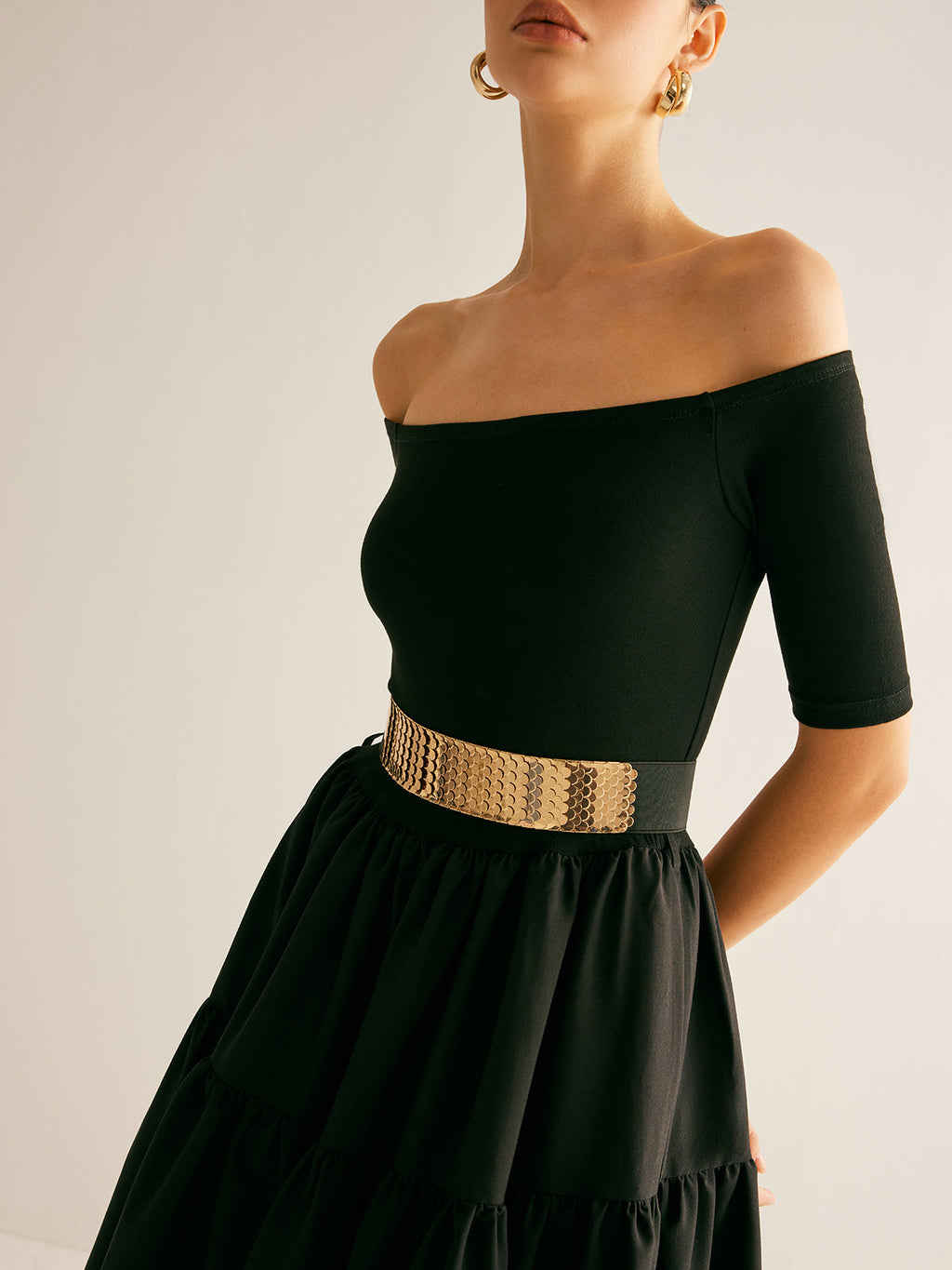 Elastic Fish Scale Belt — Svelte Chic