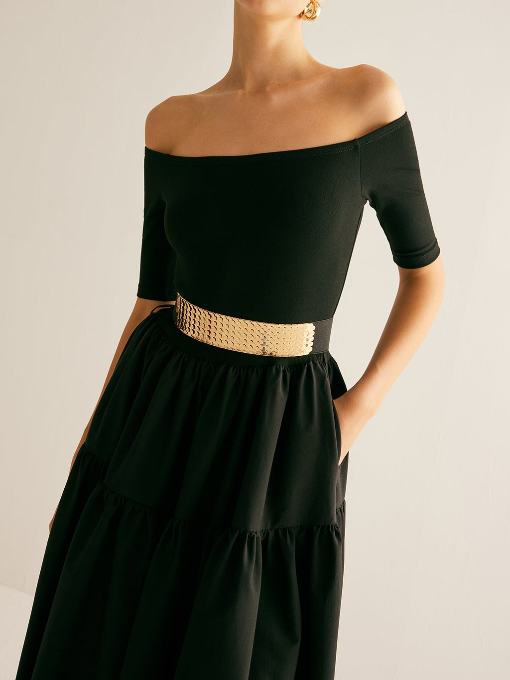 Elastic Fish Scale Belt — Svelte Chic