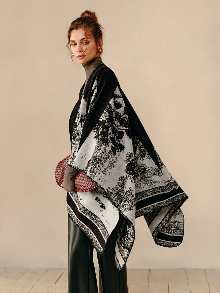 Klassik İki Yüzlü Sıcak Atkı