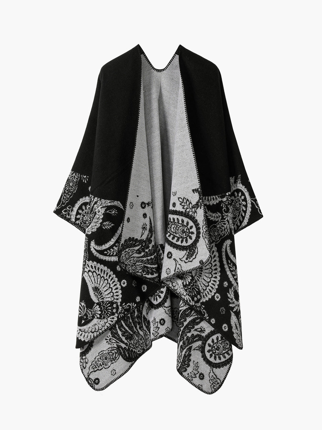 Klassik İki Yüzlü Sıcak Atkı