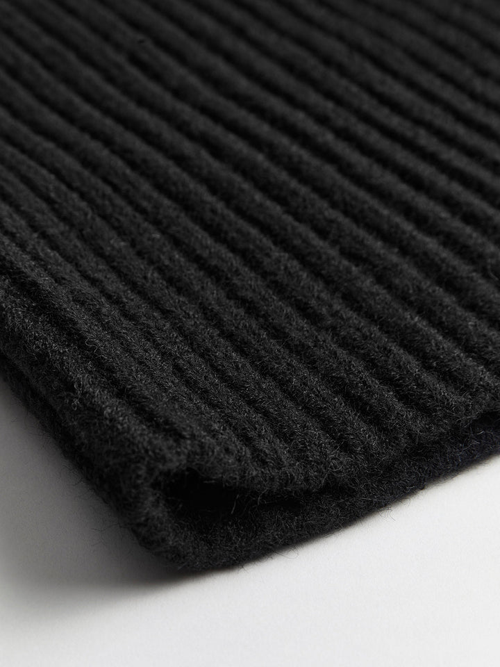 Обикновен шал с висока яка и цепка, непромокаем 