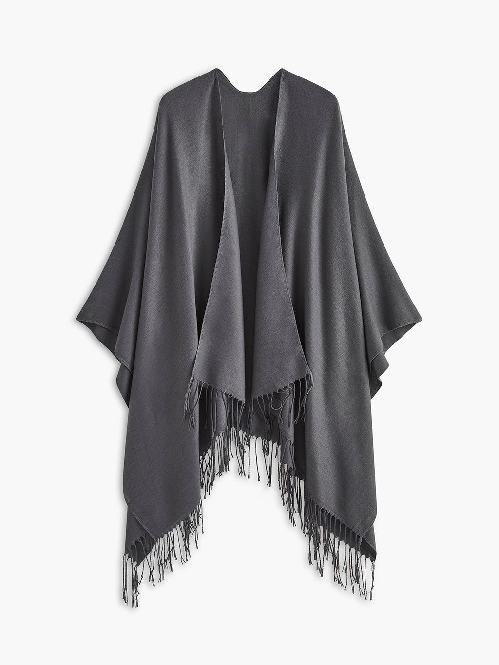 Oversized Plain Scarf in Grey — Svelte Chic