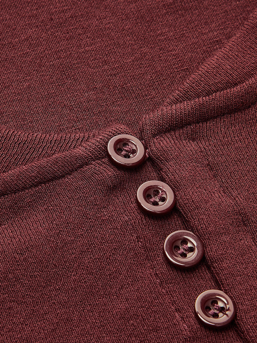 Two-in-One Henley Long Sleeve Top — Svelte Chic