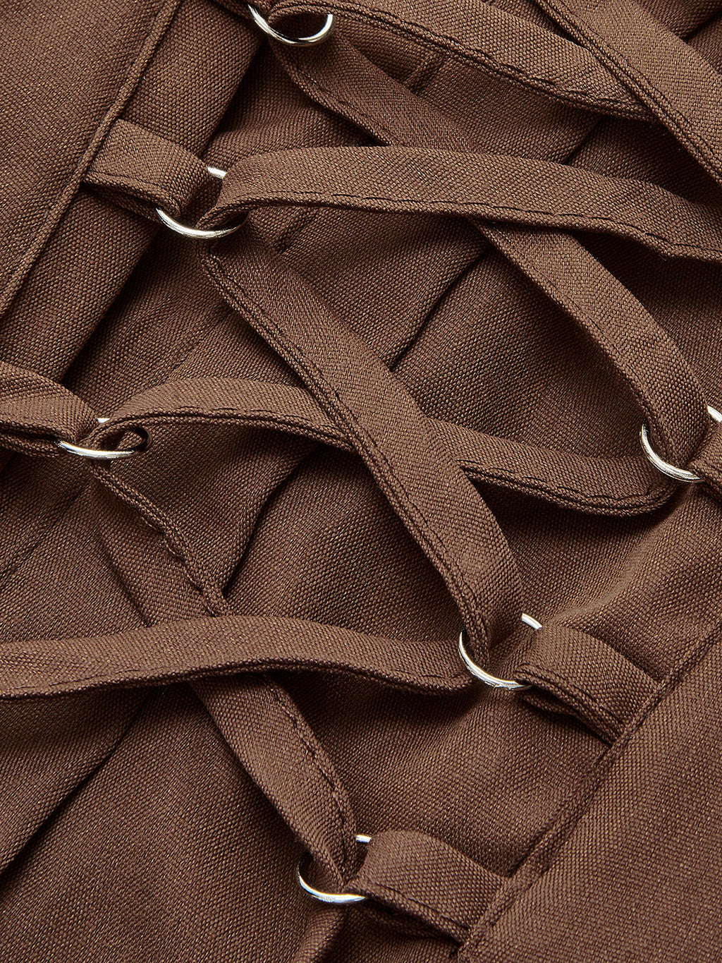 Drawstring Collar Zip Mini Dress — Svelte Chic