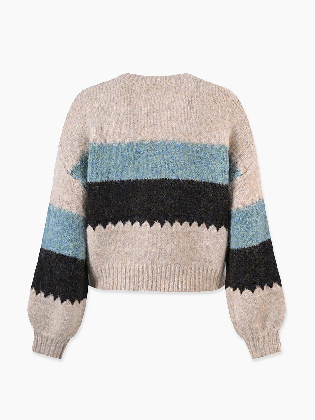 Crochet Floral Colour Block Cardigan — Svelte Chic