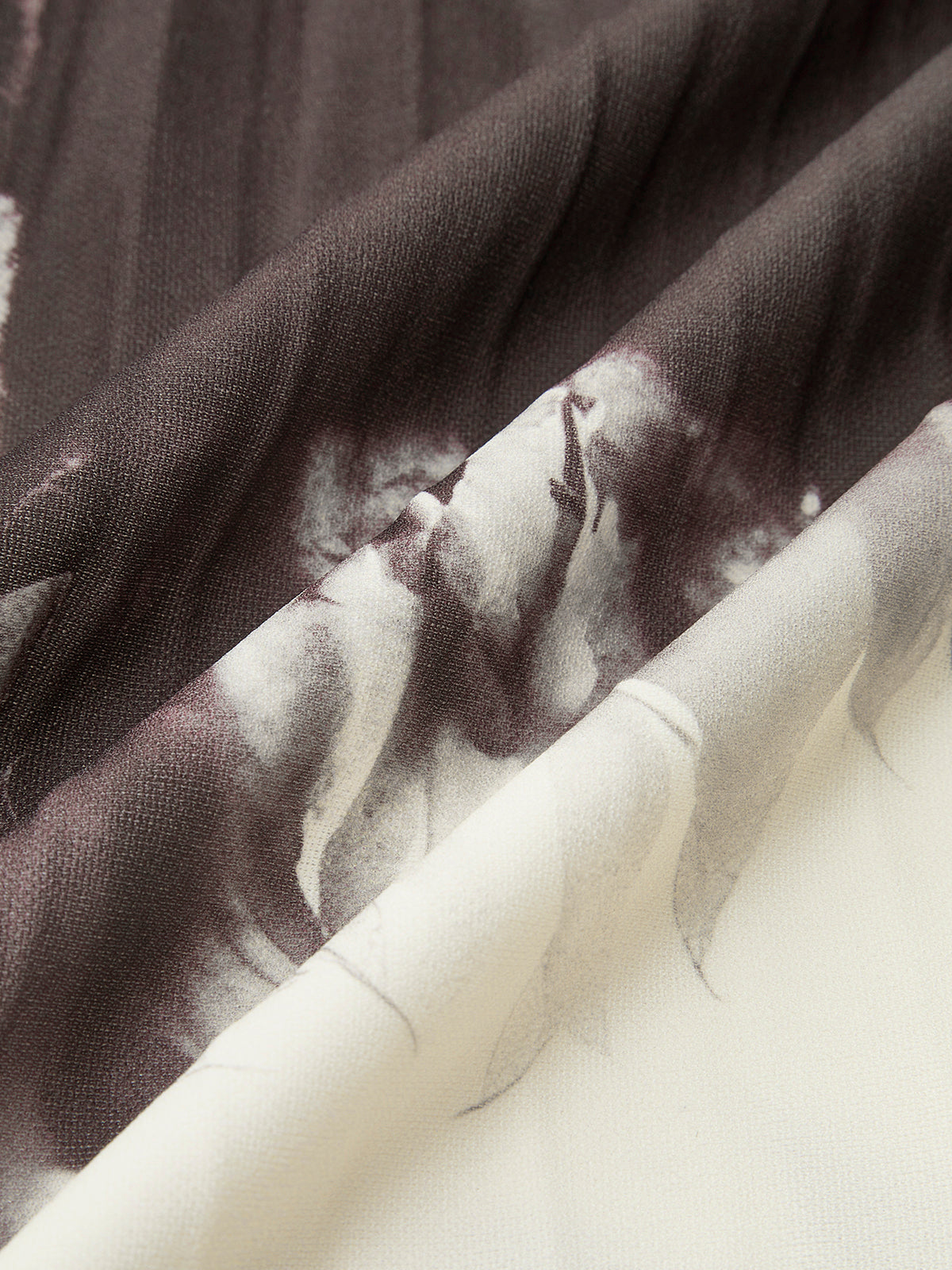 Vintage Tie Dye Ruffle Midi Skirt — Svelte Chic