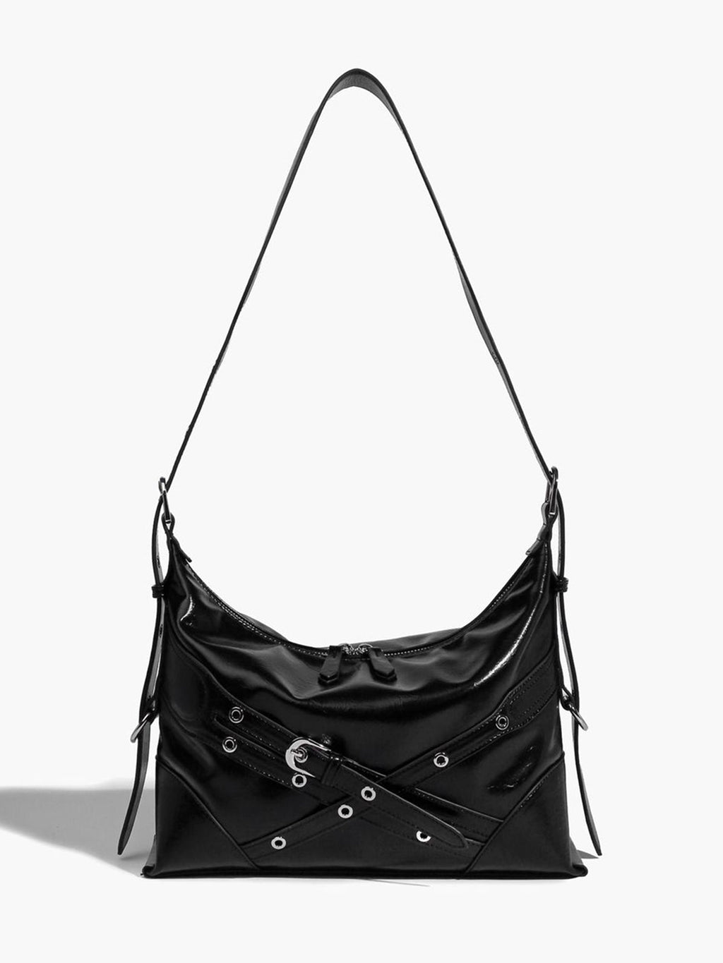 Adjustable Strap Zip Tote Bag — Svelte Chic
