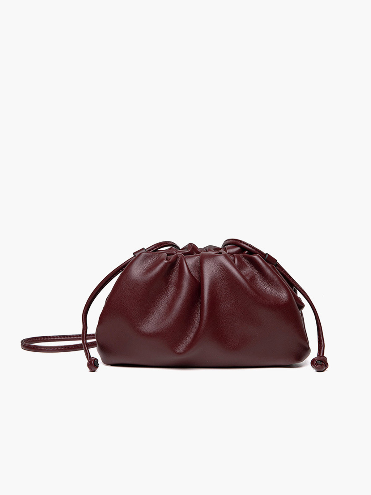 Drawstring Soft Clutch Bag — Svelte Chic
