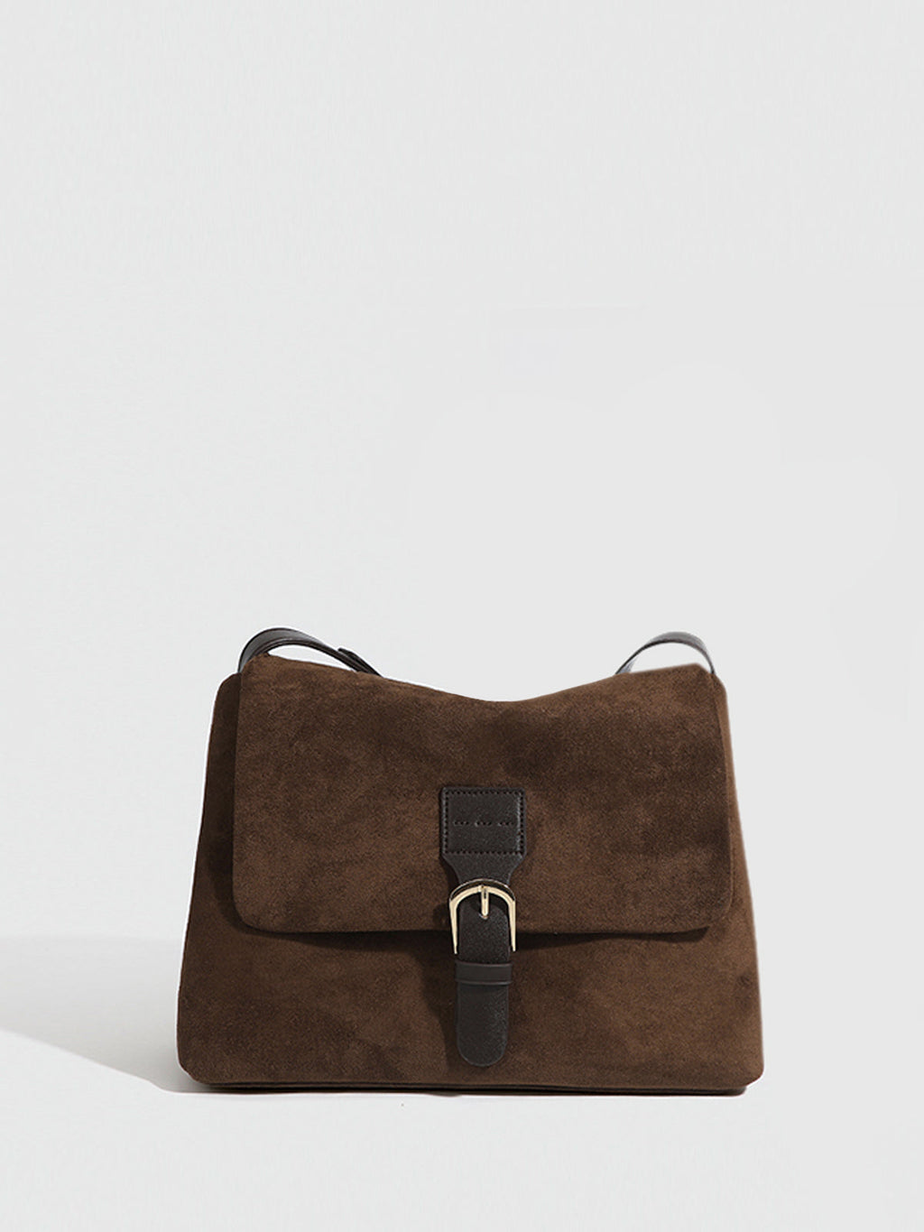 Vintage Buckle Foldable Shoulder Bag — Svelte Chic