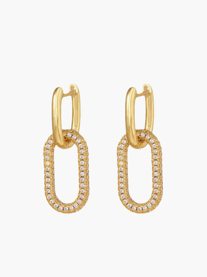 Zirkon Halka Küpe Uçları