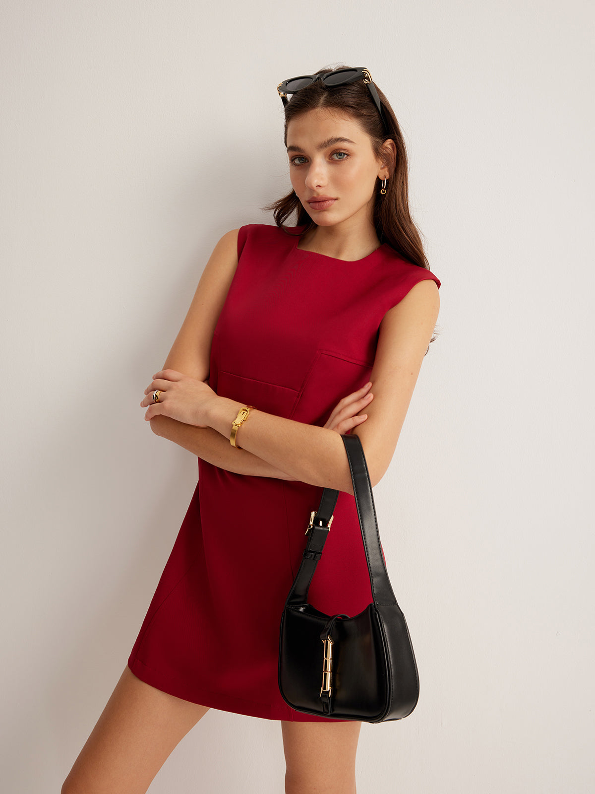 Zip Cami Mini Dress — Svelte Chic