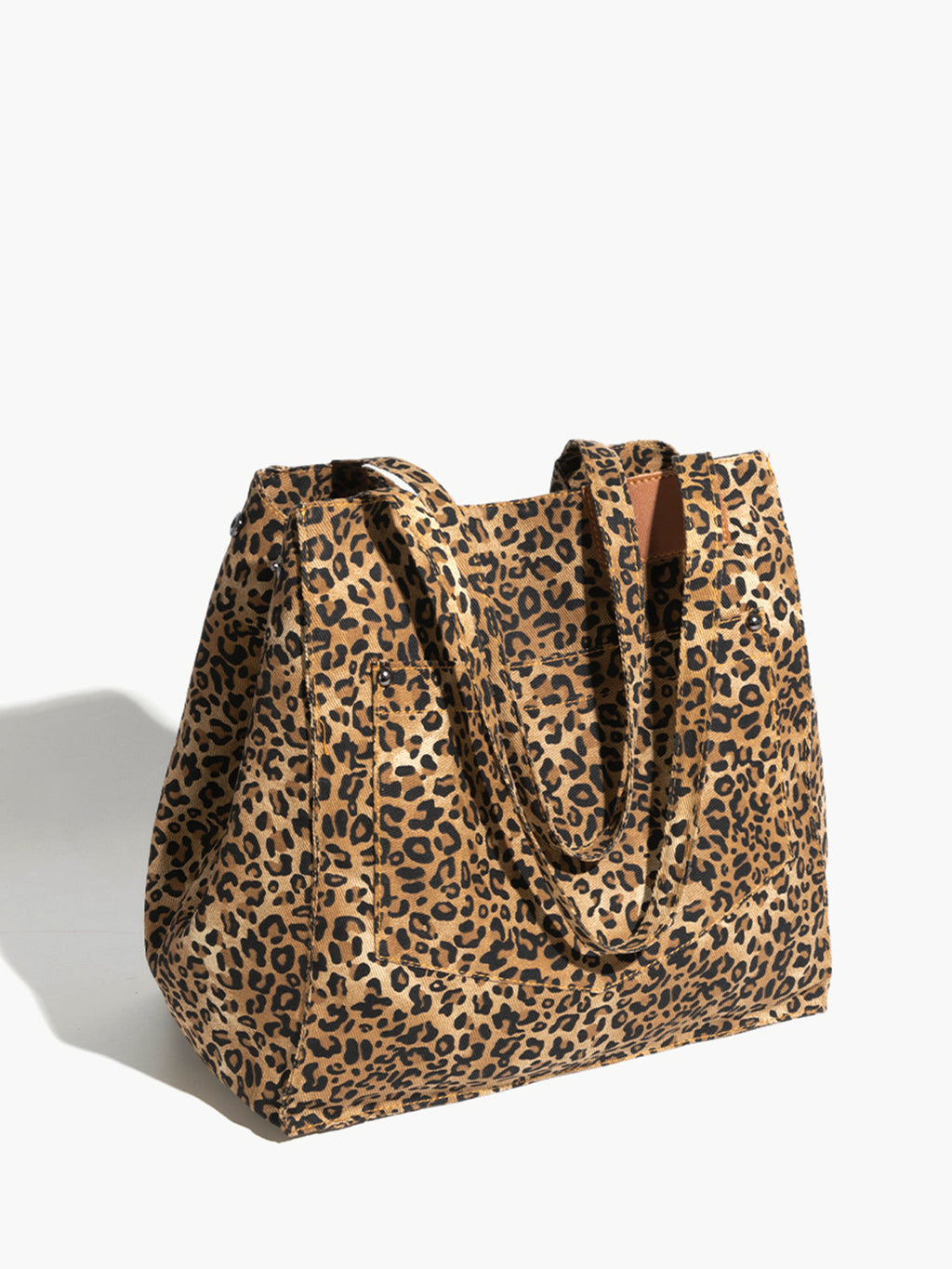 Leopard Print Large Hobo Bag — Svelte Chic
