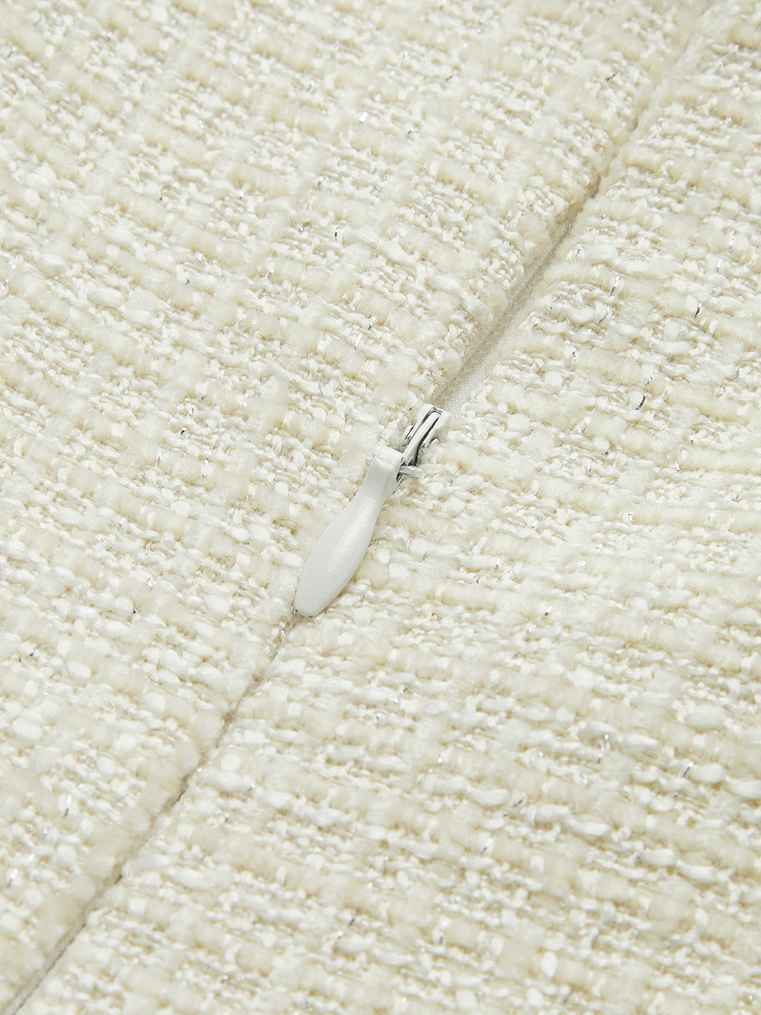 Tweed Kloş Askılı Elbise