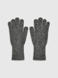 Wool Blend Warm Gloves in Grey — Svelte Chic