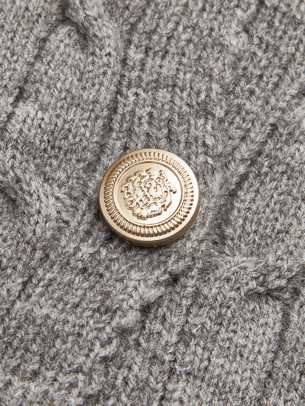 Button Contrast Tie Knit Top — Svelte Chic