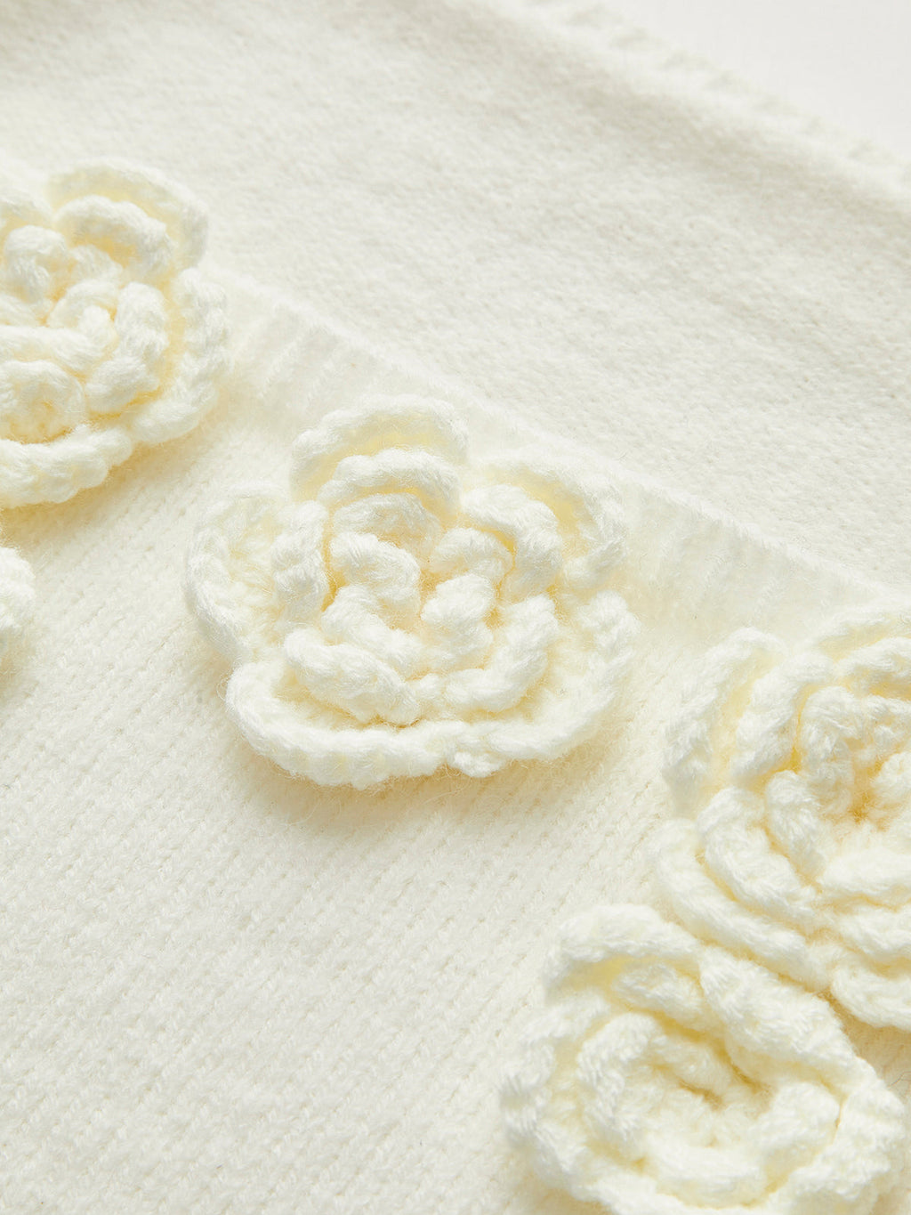 3D Flower Jersey Sweater — Svelte Chic