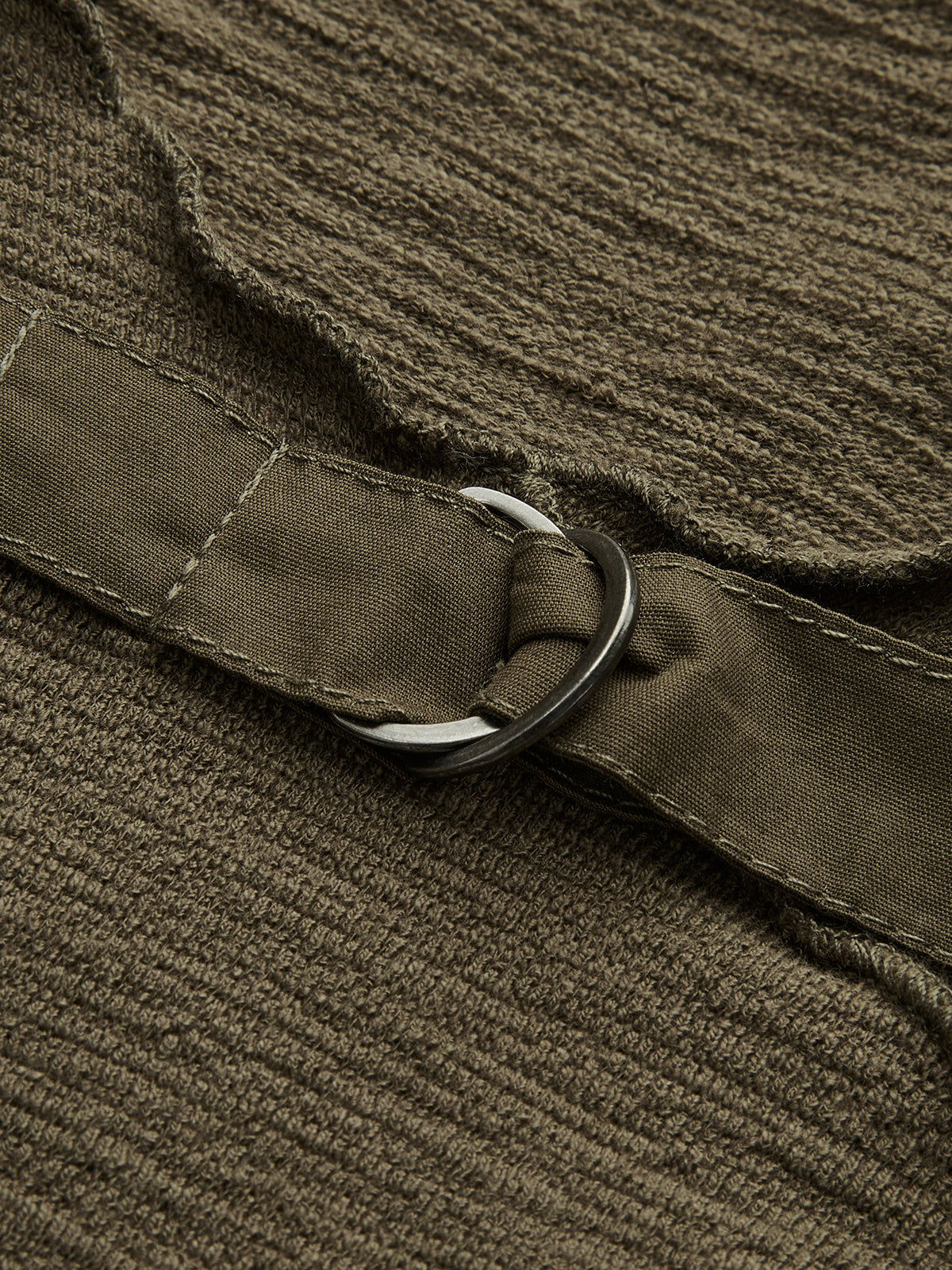 Asymmetric V-Neck Metal Detail Top — Svelte Chic