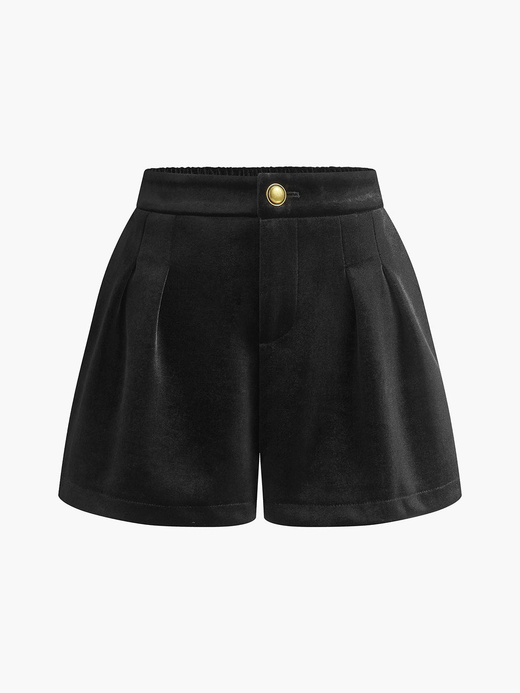 Velvet Mid Rise Shorts — Svelte Chic