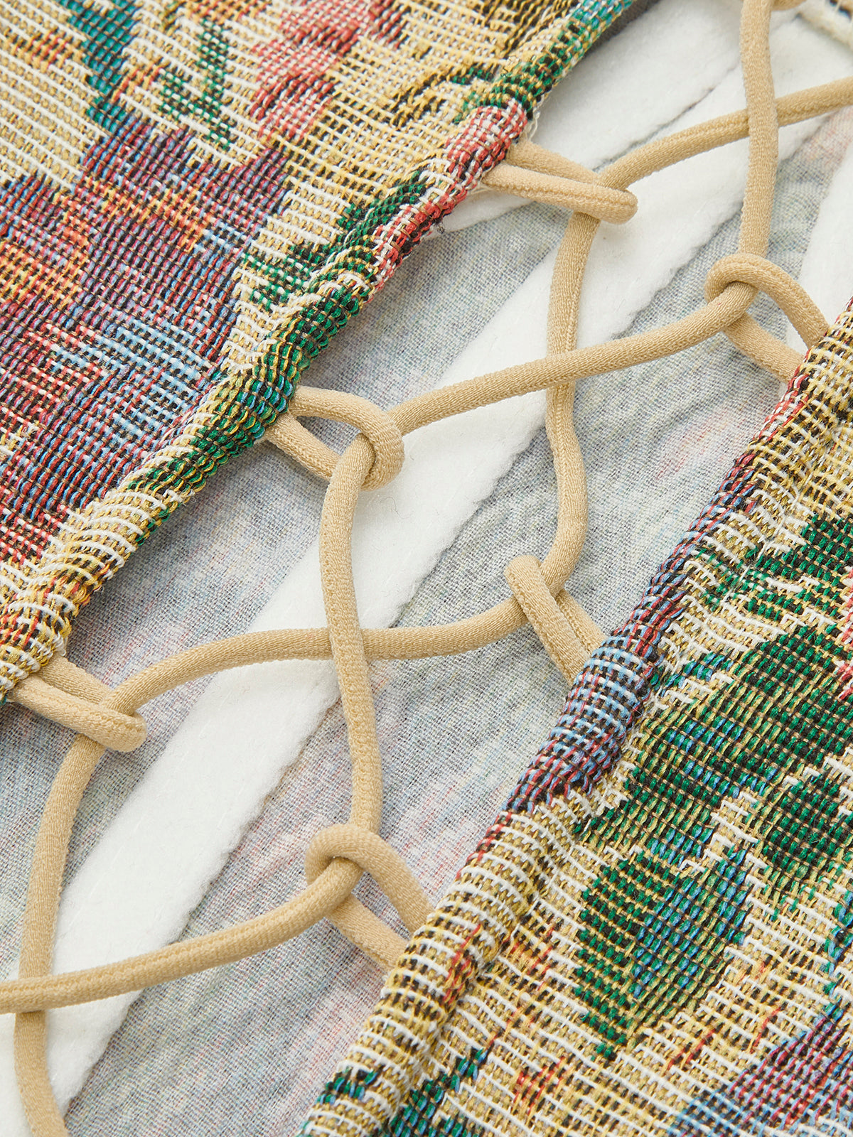 Floral Embroidery Drawstring Corset — Svelte Chic