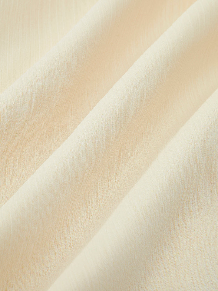 Romantik Volanlı Şifon Elbise