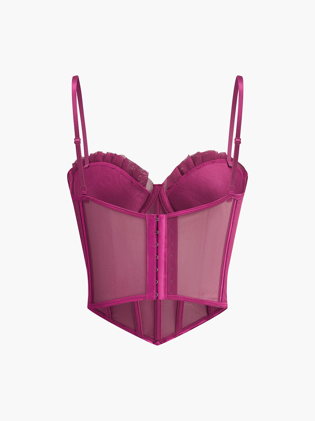 Spaghetti Strap Lace Corset — Svelte Chic