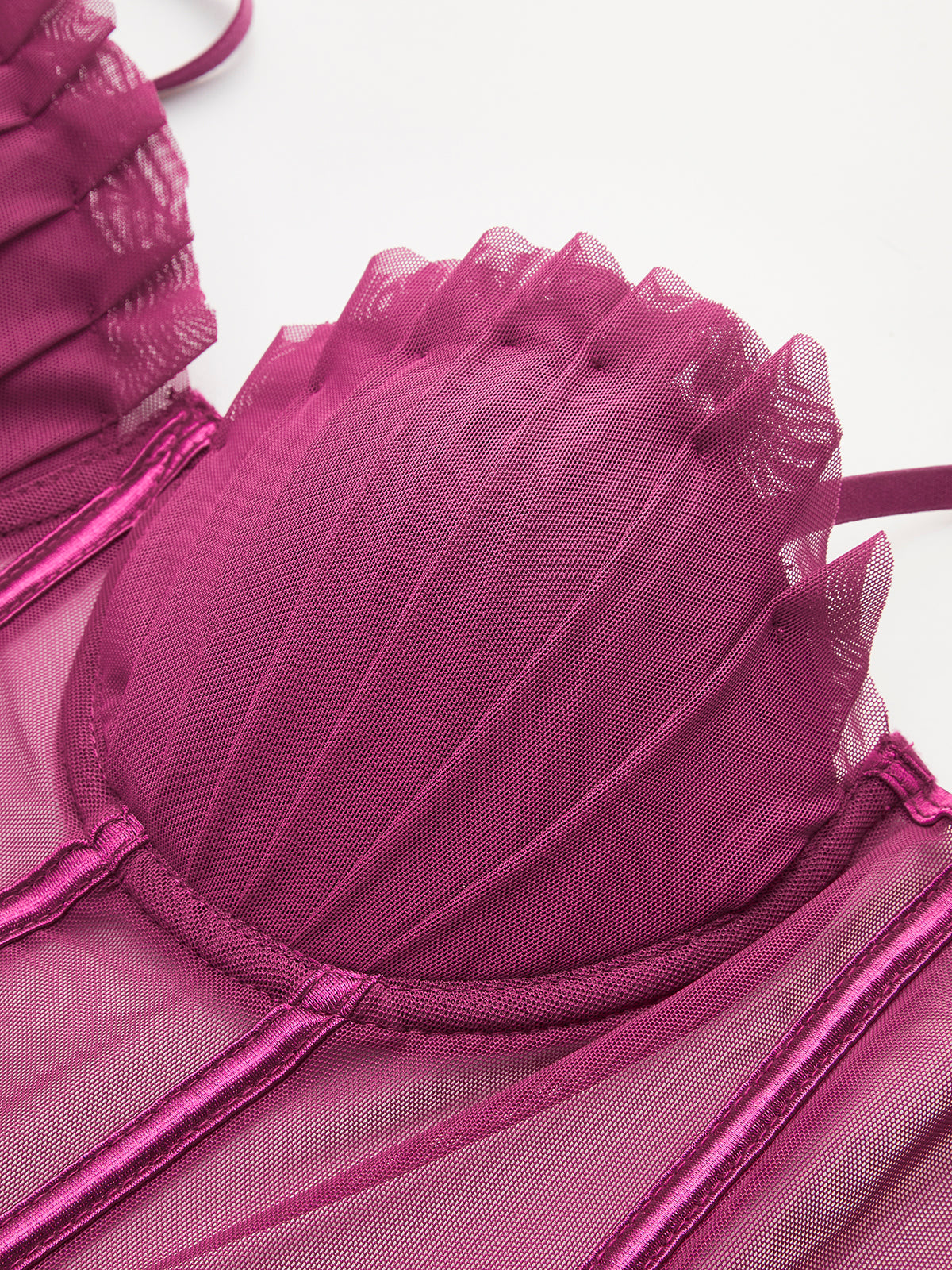 Spaghetti Strap Lace Corset — Svelte Chic