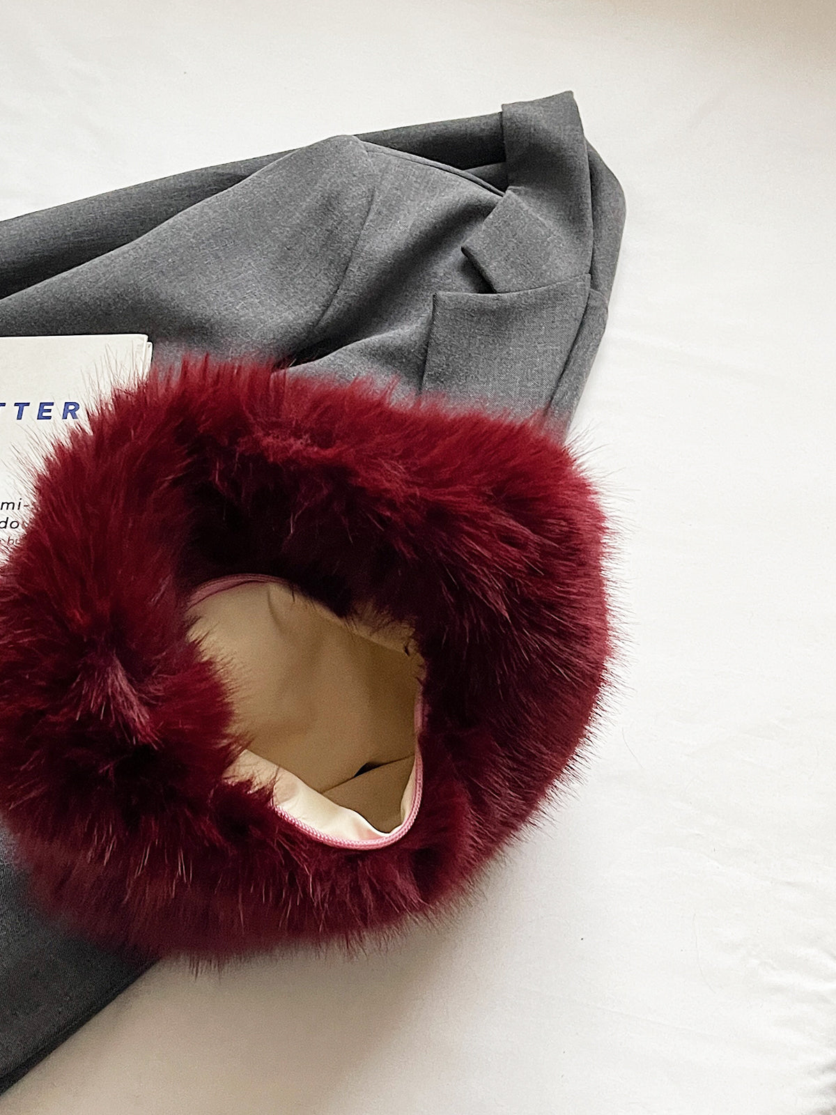 Rounded Faux Fur Bag — Svelte Chic
